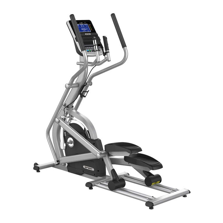 Spirit XG400 e-Glide Trainer owner's manual