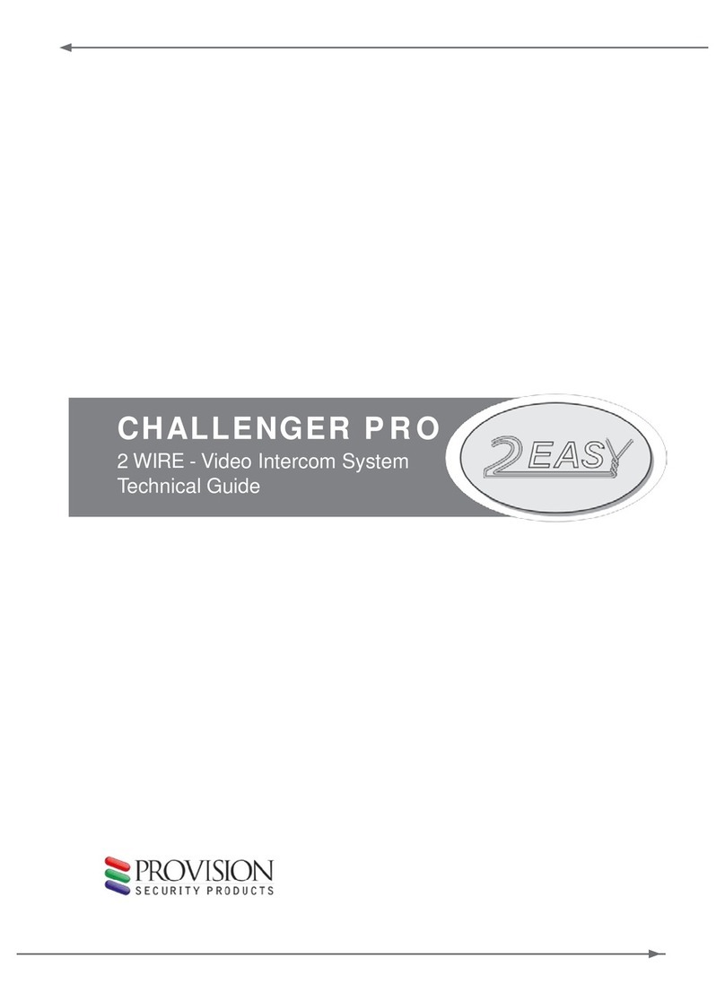 Provision CHALLENGER PRO Technical guide