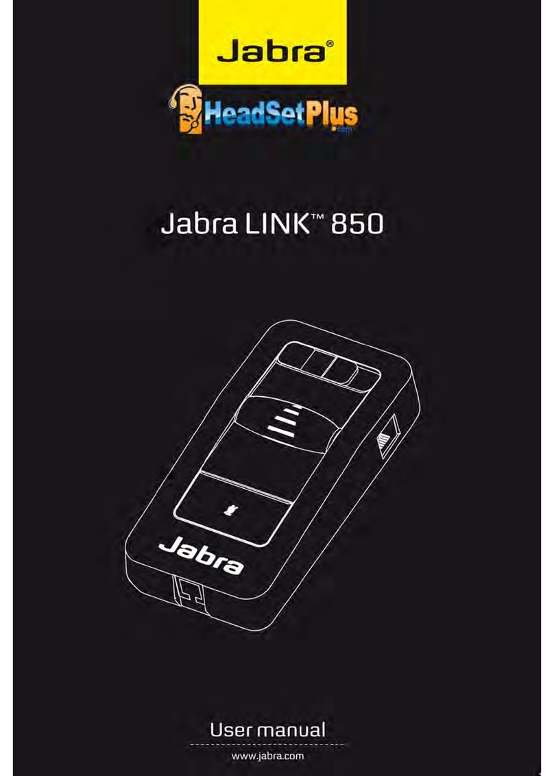 Jabra LINK 850 user manual