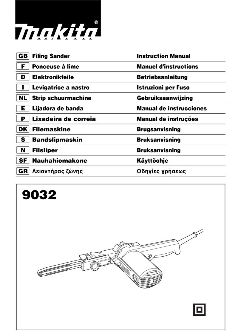 Makita 9032 instruction manual