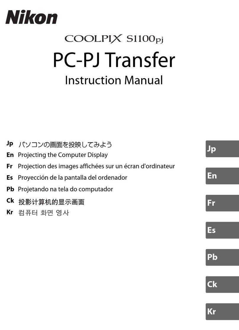 Nikon CoolPix S1100pj User manual
