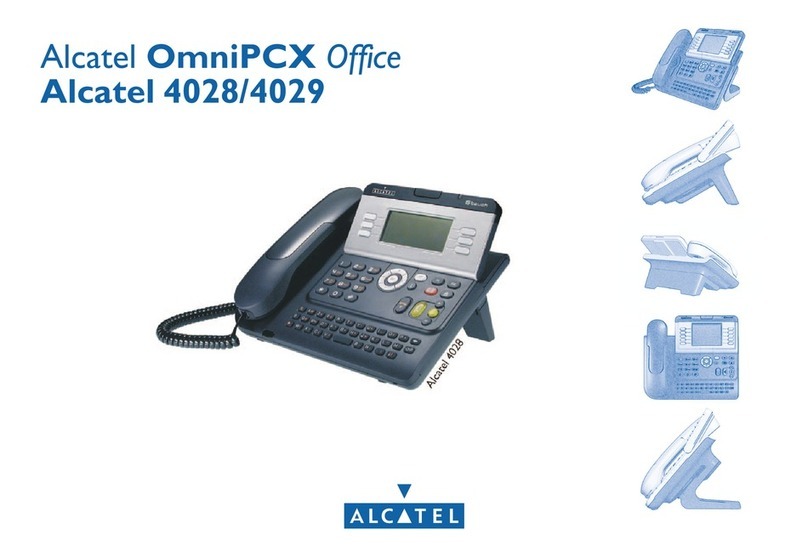 Alcatel 4028 User manual