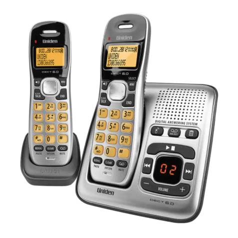 Uniden DECT 3115 User manual