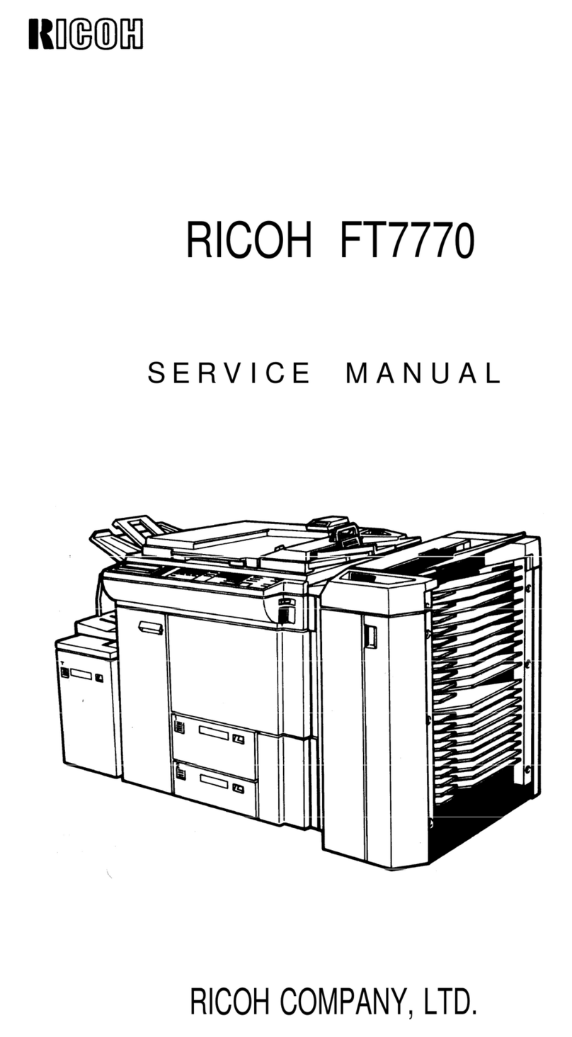 Ricoh FT7770 User manual Ricoh FT7770 User manual