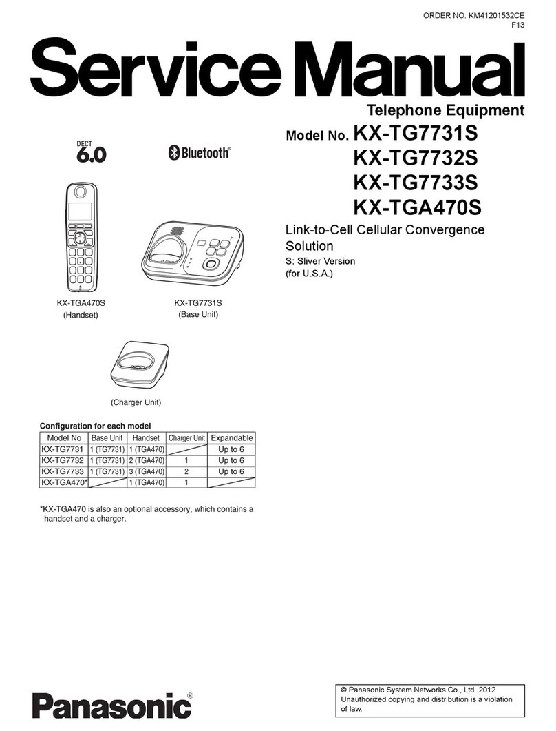 Panasonic KX-TG7731S User manual