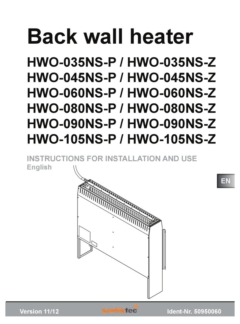 Sentiotec HWO-035NS-P User manual