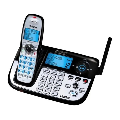 Uniden XDECT 7055 owner's manual