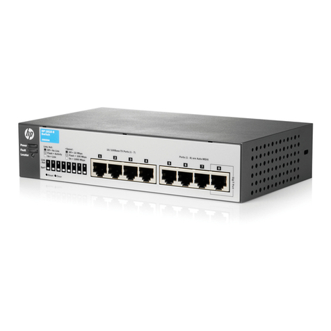 HP 1810-8 Installation and getting started guide