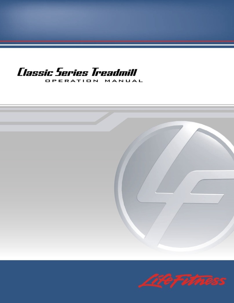 Life Fitness Classic Series Operation manual