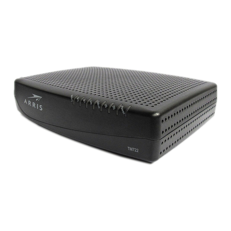 Arris Touchstone TM722 User manual