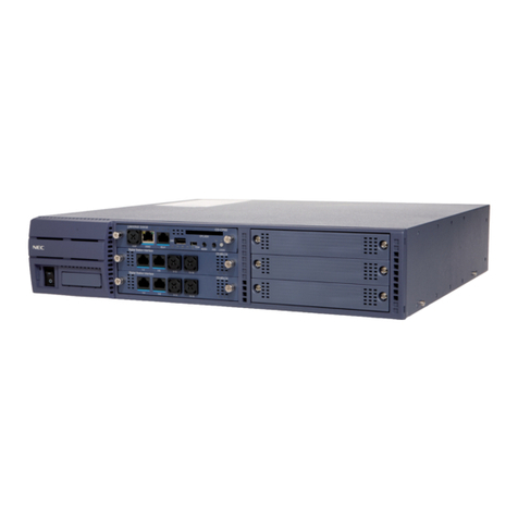 NEC Univerge SV8100 User manual
