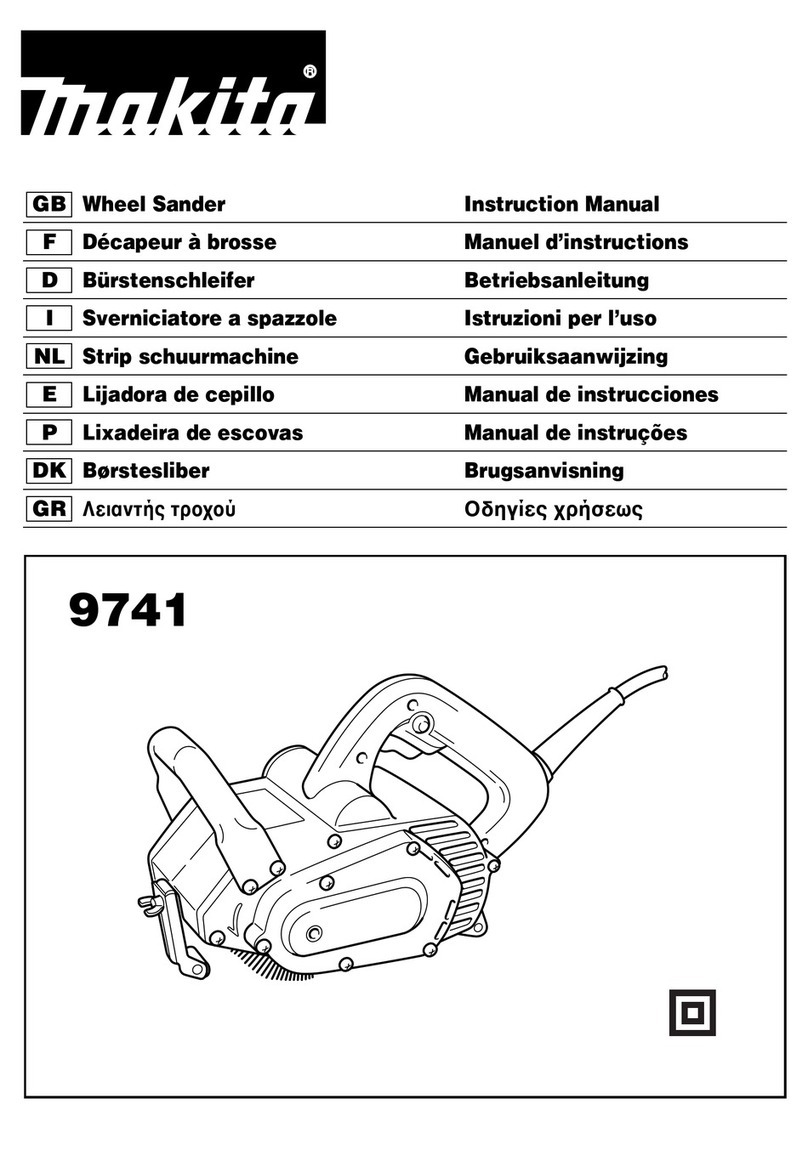 Makita 9741 User manual