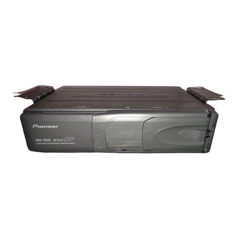 Pioneer CDX-P670X1N Service manual