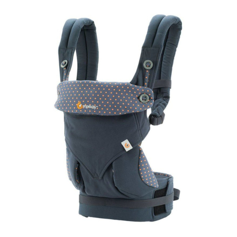 ergobaby FOUR POSITION 360 CARRIER User manual