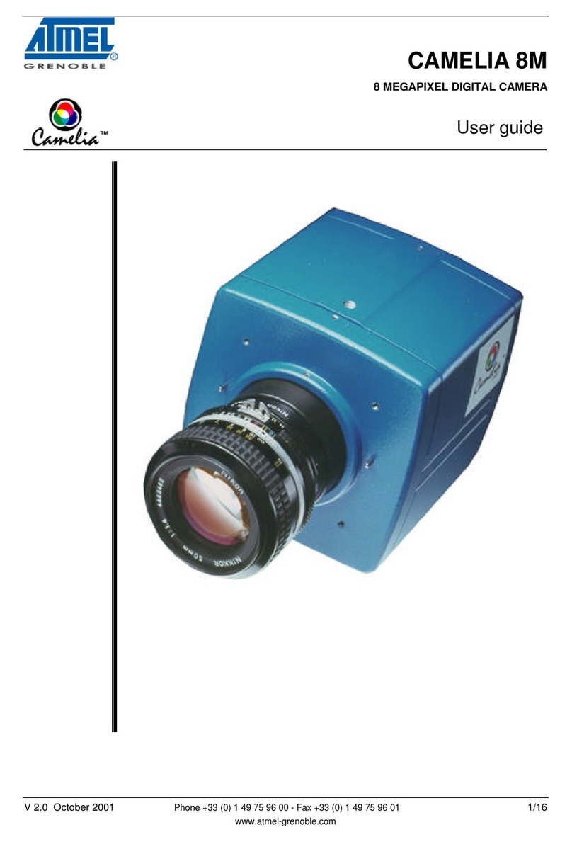 Atmel CAMELIA 8M User manual
