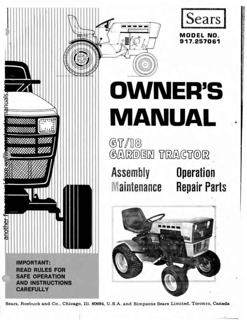 Sears 917.257061 owner's manual