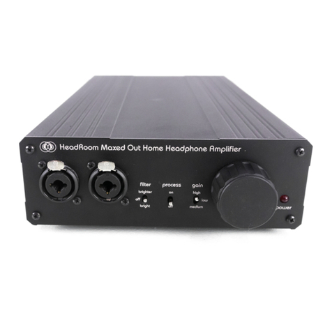 HeadRoom Maxed Out Home HeadRoom User manual