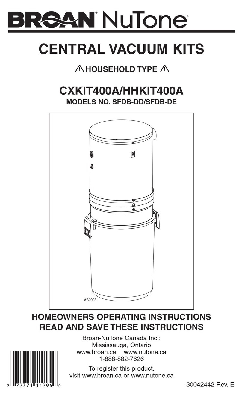 NuTone SFDB-DD User manual NuTone SFDB-DD User manual