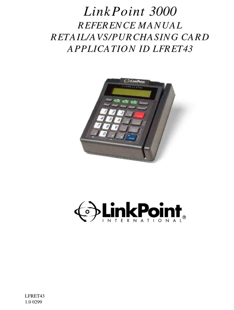 LinkPoint 3000 Reference manual