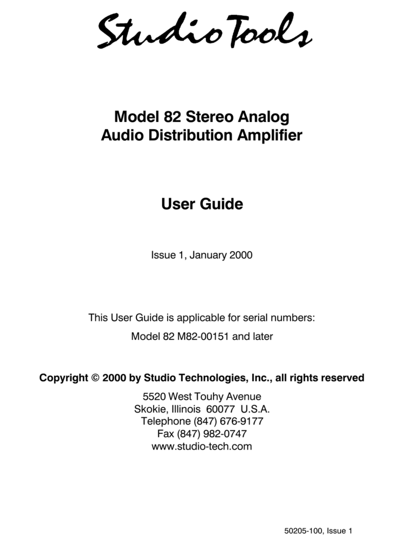 Studio Tools 82 user guide