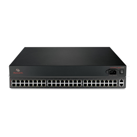 Avocent Cyclades ACS Installation/administration/user guide Avocent Cyclades ACS Installation/administration/user guide