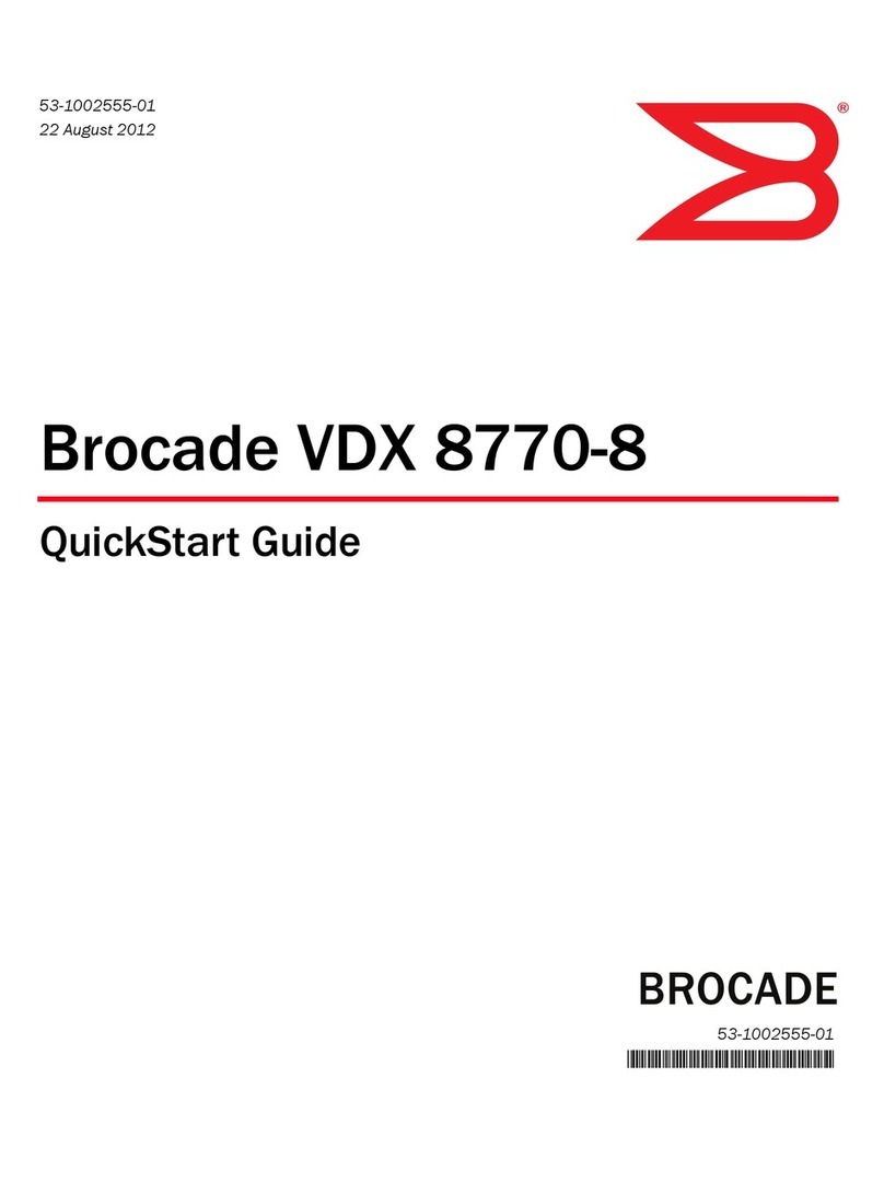 Brocade Communications Systems VDX 8770-8 User manual Brocade Communications Systems VDX 8770-8 User manual