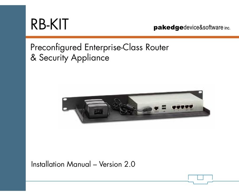 Pakedge Device & Software RB-KIT installation manual