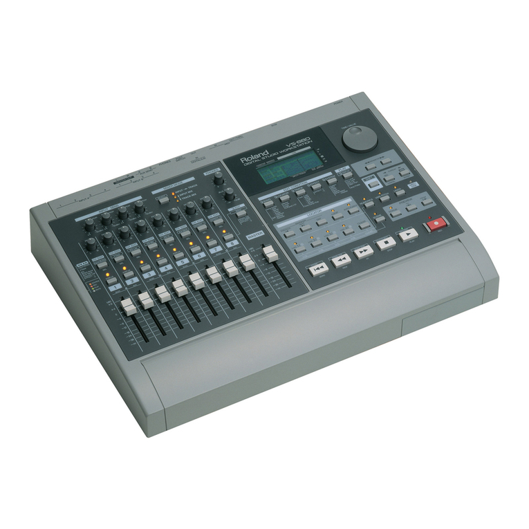 Roland VXpanded VS-880 User guide Roland VXpanded VS-880 User guide