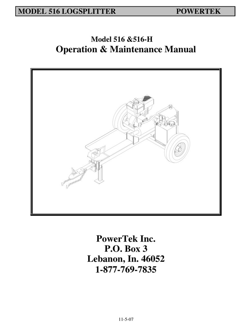 PowerTek 516 Manual