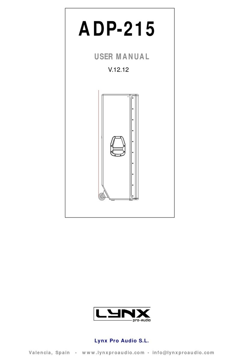 Lynx ADP-215 User manual