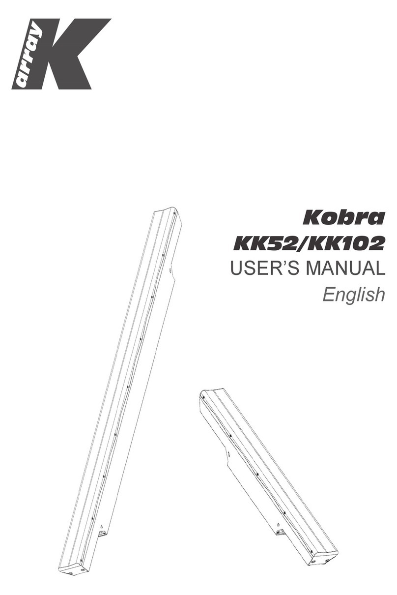 K-array Kobra KK52 User manual K-array Kobra KK52 User manual