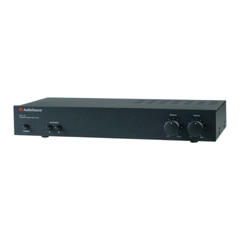 AudioSource AMP100 User manual