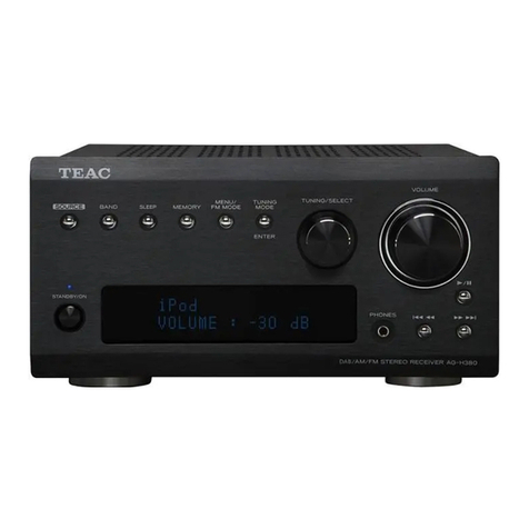 Teac AG-H380DAB owner's manual