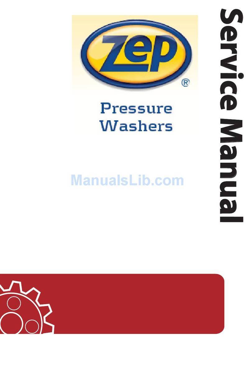 ZEP Pressure Washers Service manual