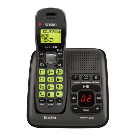 Uniden Dect 1635 Series owner's manual