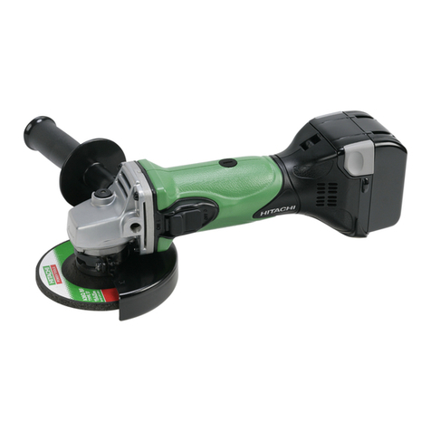 Hitachi G 14DSL Technical data and service manual