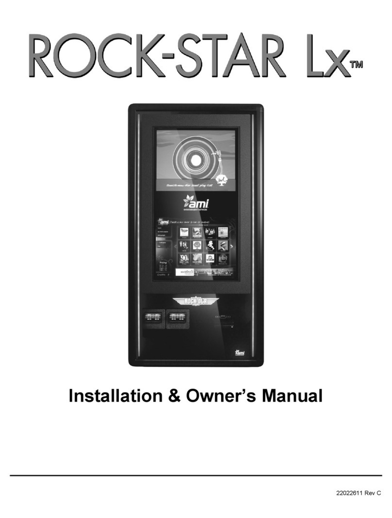 AMI Entertainment Rock-Star Lx Installation & owner's manual