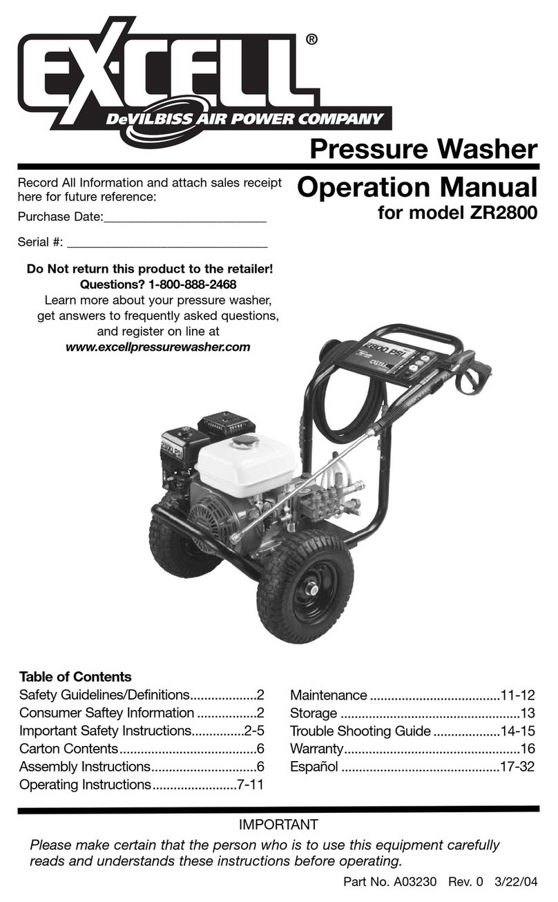 Excell ZR2800 User manual