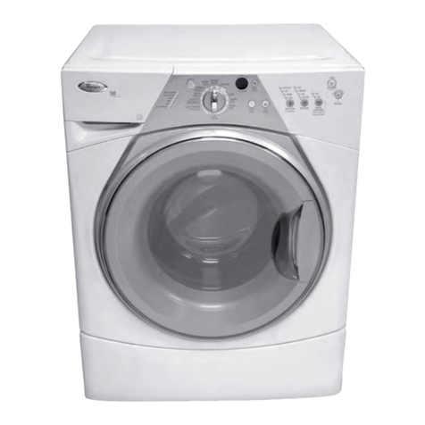 Whirlpool WFW8300SW - Duet Sport Washer User manual