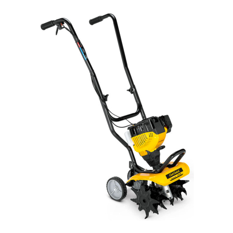 Cub Cadet CC 148 Cultivator Operator's manual