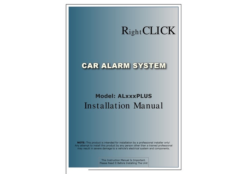 RightClick AL Plus Series Car alarm system