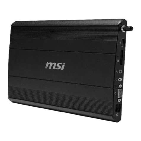 MSI WindBOX Series User manual
