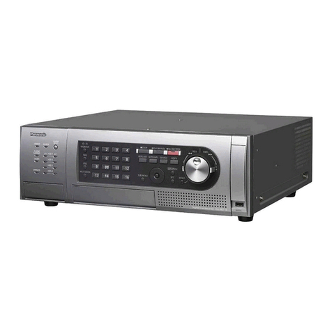 Panasonic WJ-HD616K User manual