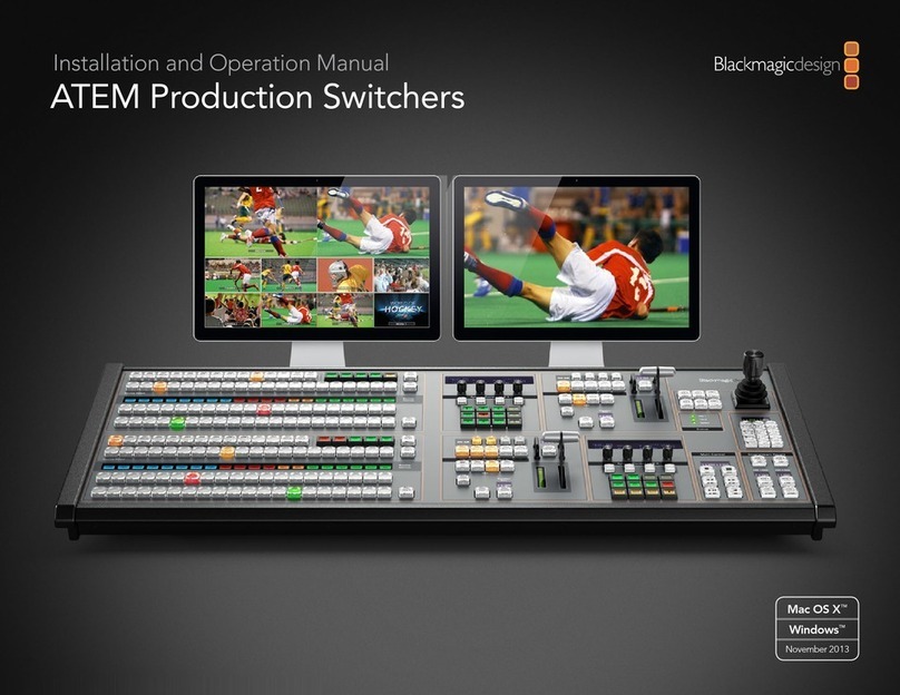 Blackmagicdesign ATEM Camera Converter User manual