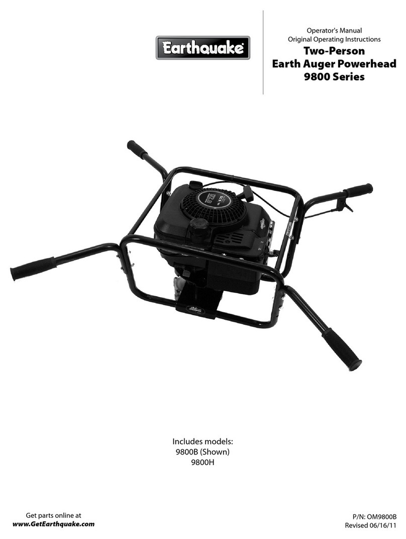 EarthQuake 9800 Series Operator's manual