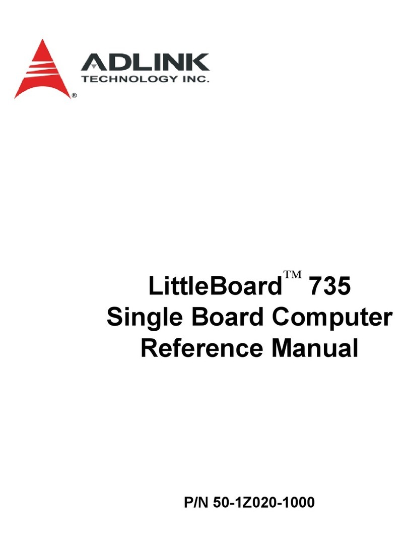 ADLINK Technology LittleBoard 735 User manual