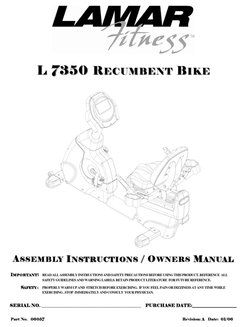 LAMAR L 7350 owner's manual