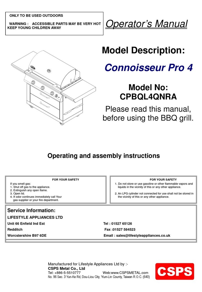 CSPS CPBQL4QNRA Operator's manual