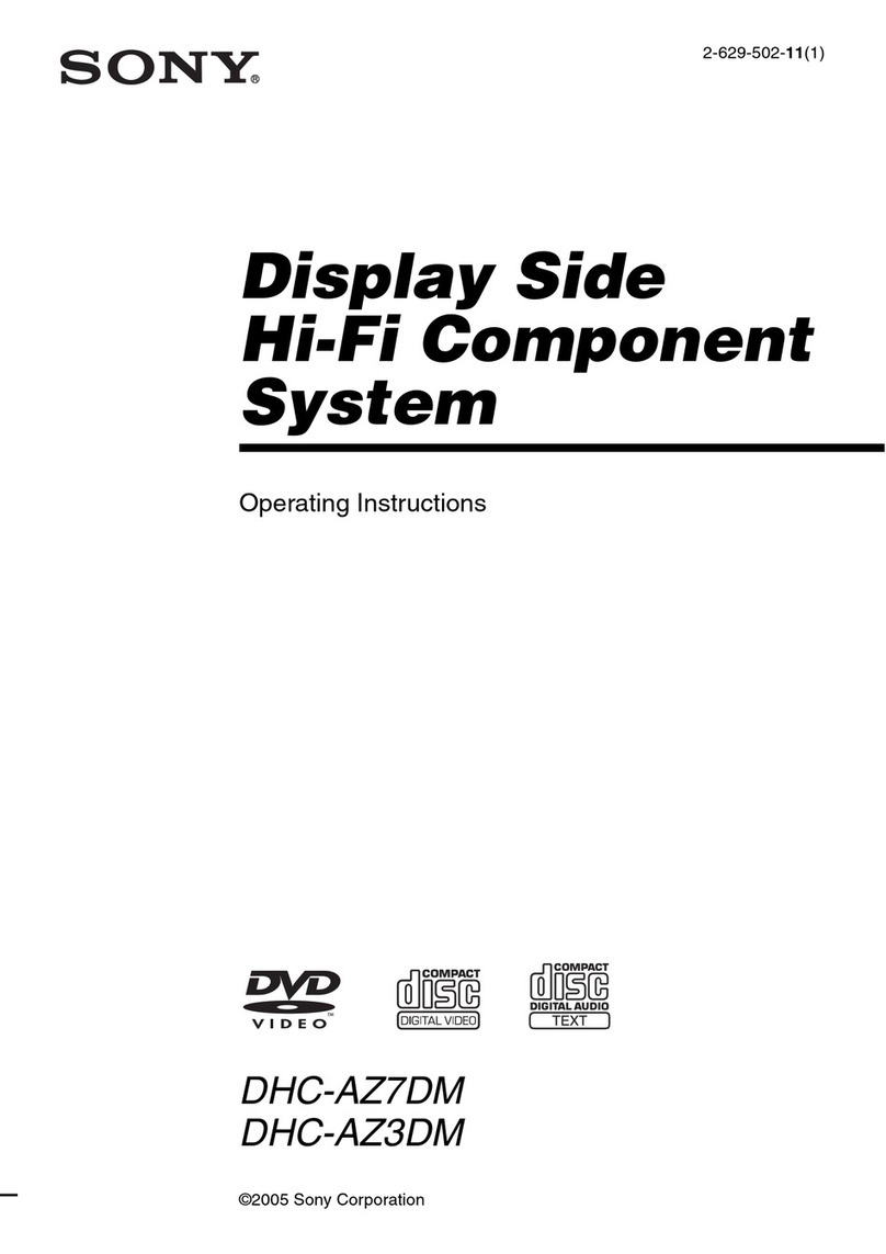 Sony DHC-AZ7DM User manual