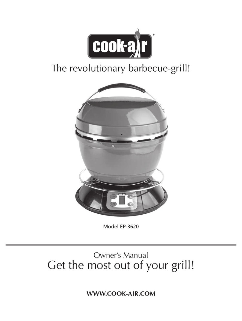 Cook-air EP-3620 owner's manual